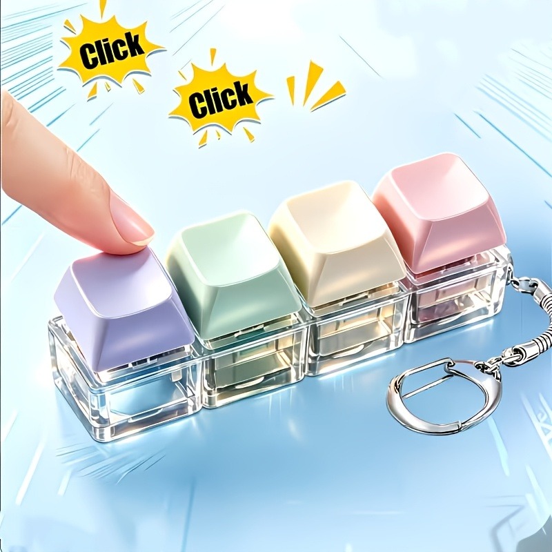 Party Games For Christmas - 1pc Stress Toy Keychain Relaxing Body