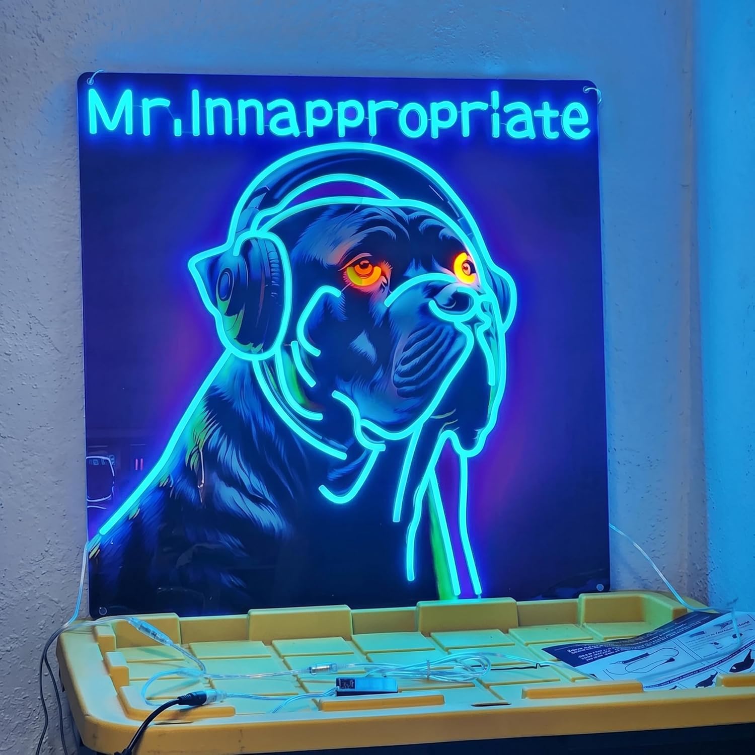 Custom LED Neon Sign Personali - Party Games Name ulasan dan harga